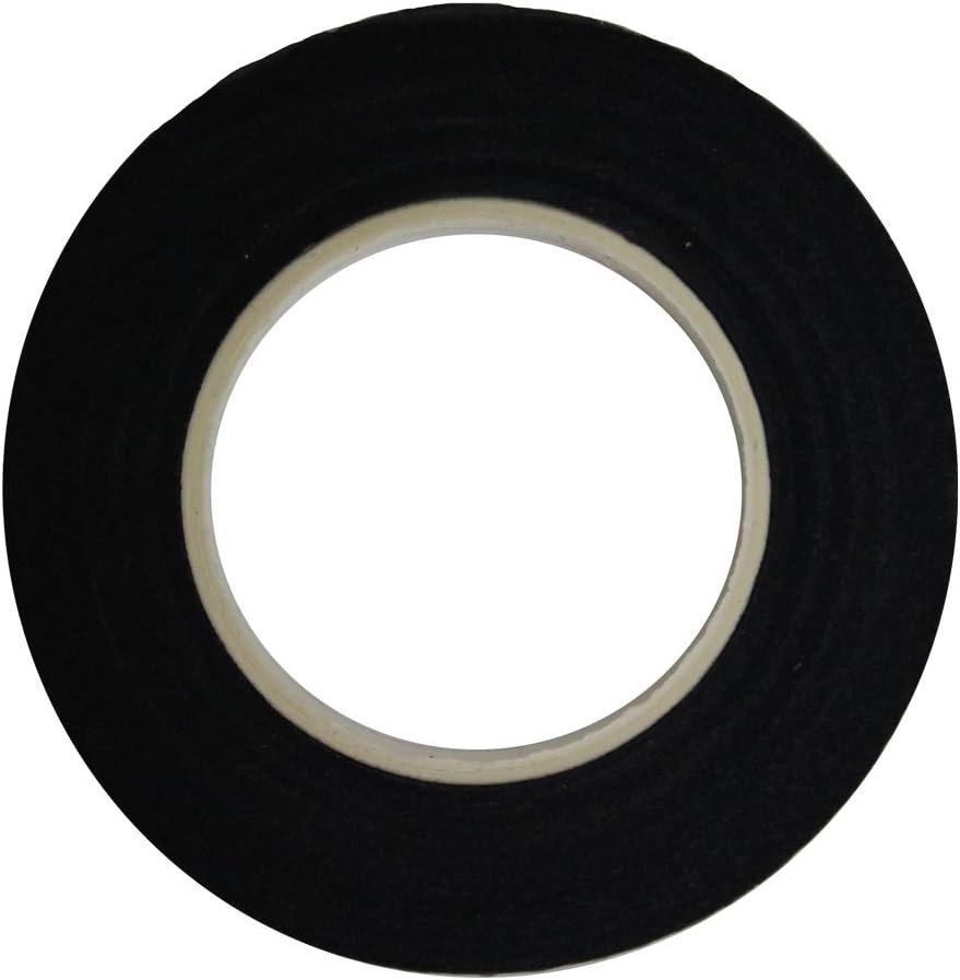 DECORA 1/2" Wide Dark Green Floral Tapes for Bouquet Stem Wrapping and Floral Crafts