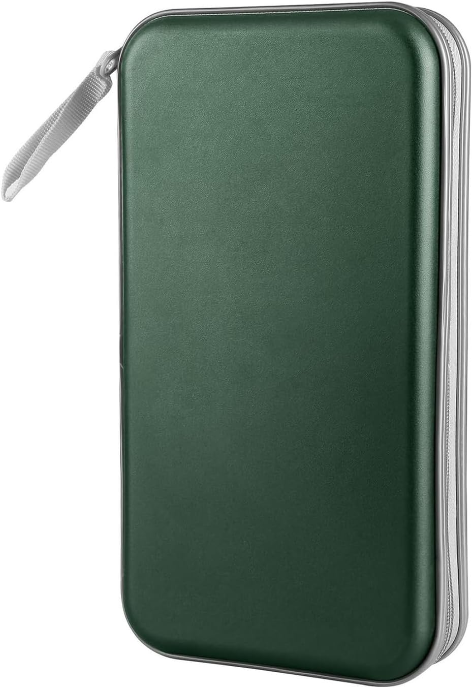 Portable CD Storage Case, 50-80 Capacity Car DVD Case, CD Case Holder Organizer for Vehicle, Travel, Office (Blue)