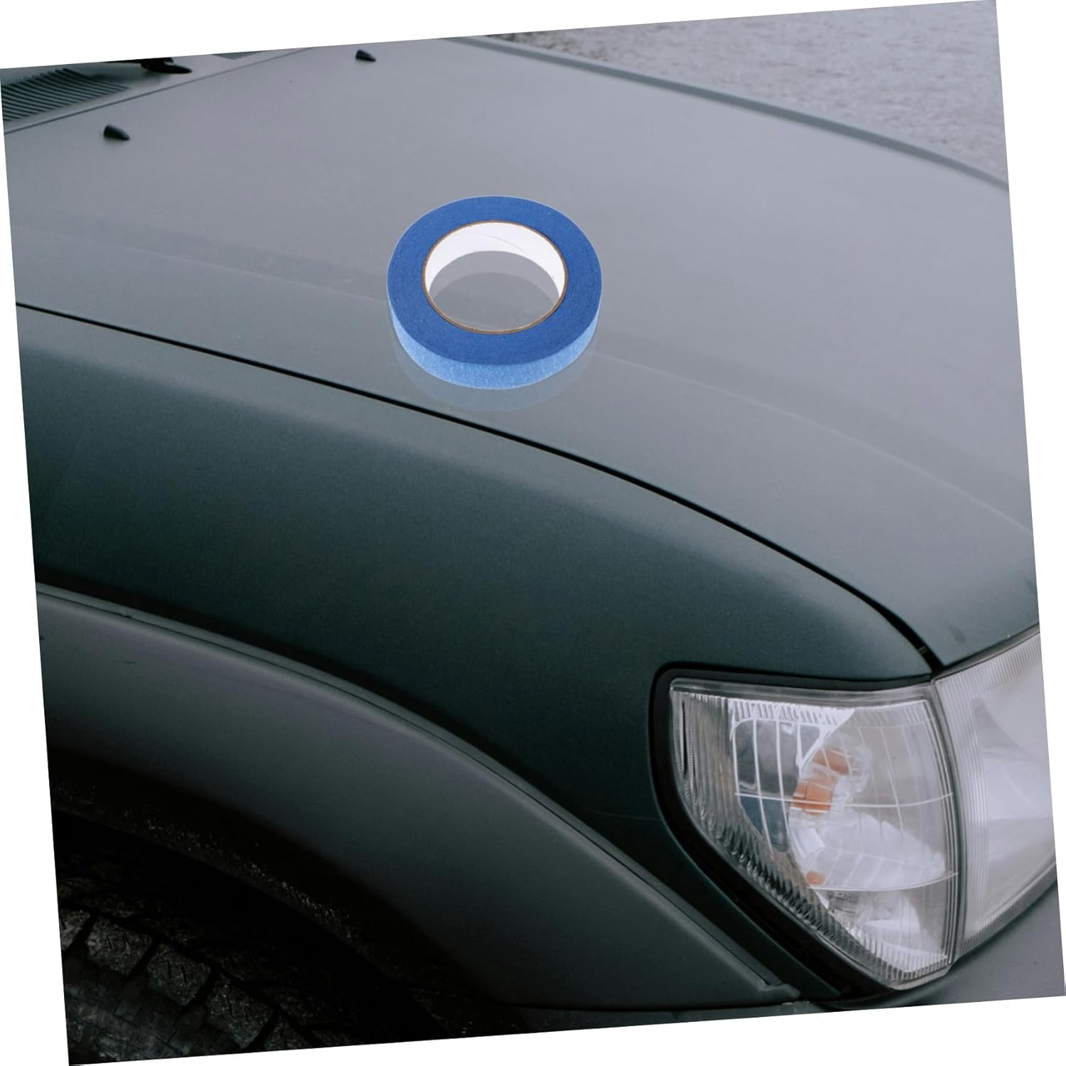 Professional Car Paint Masking Tape Strong Adhesive Non-Residue Blue 1 Roll image number 1