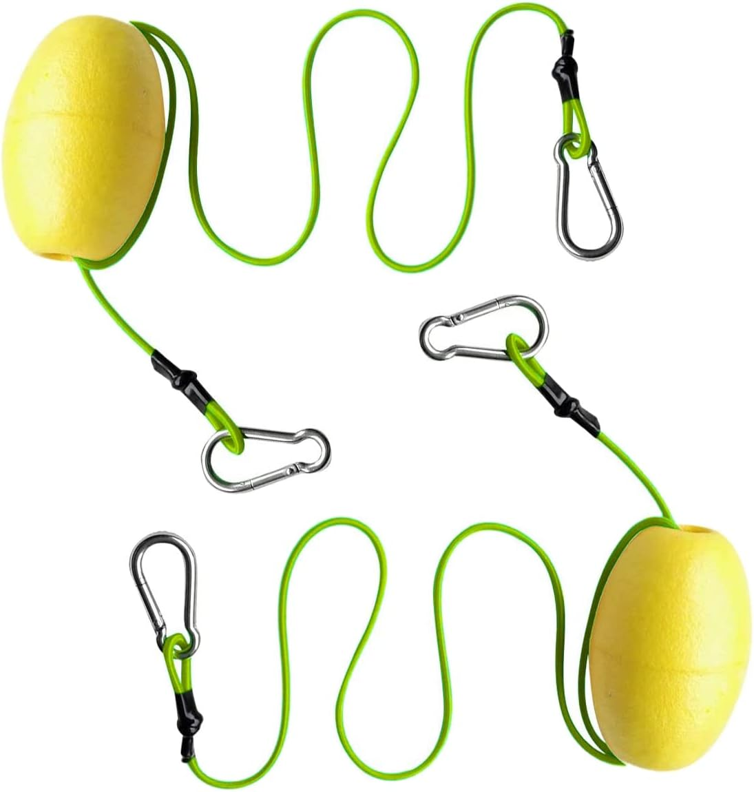 MOPHOEXII Drift Anchor Tow Throw Leash Line with EVA Buoy Float & Clip/Markers for Anchors at the Beach, Lake, or Sandbar Water