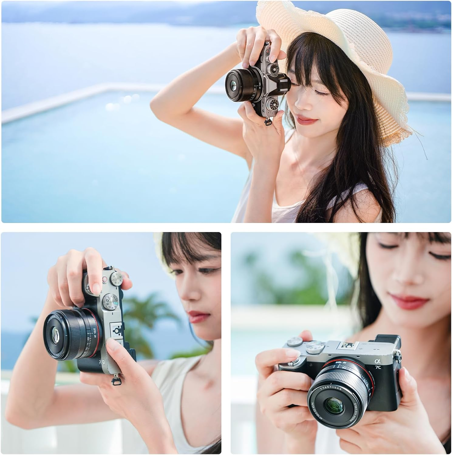 TTARTISAN AF 40Mm F2 Full Frame L Mount Lens, Compact Lightweight Auto Focus Cameras Lens Compatible with L Mount Cameras (Black)