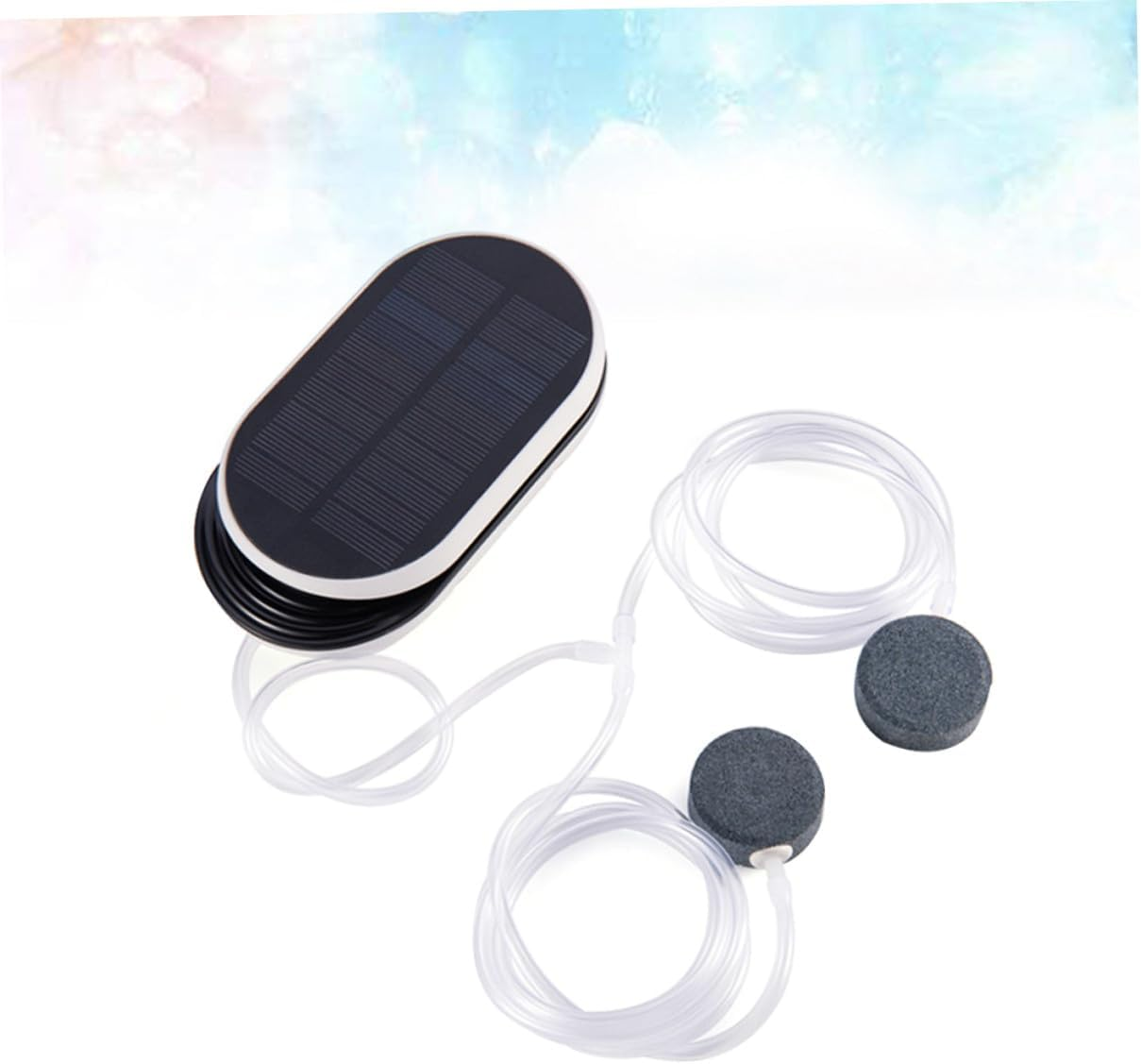 Solar Powered Aquarium Oxygen Pump Low Noise Portable Aerator for Fish Tanks and Outdoor Fishing Efficient Air Circulation for Small to Medium Aquariums image number 5