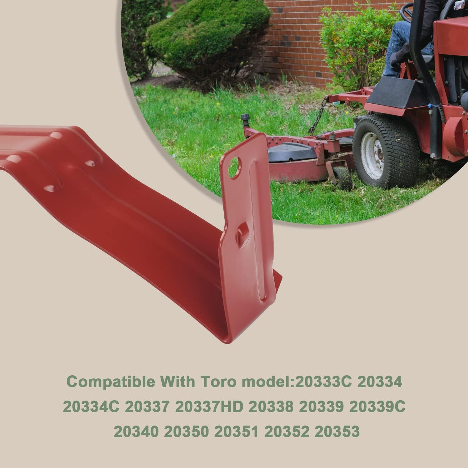 EZYPAK 114-7963-01 Baffle-Front Compatible with Toro 22&ldquo; Recycler Lawn Mower, Fits 20330 20330C 20331 20331C 20332 20332C 20333 20333C 20334 20334C Models image number 4