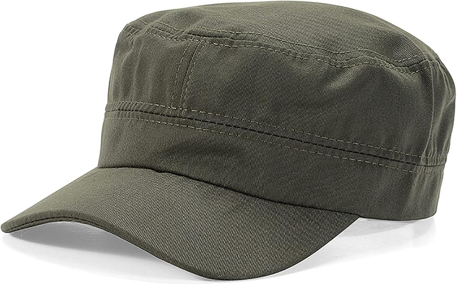 XYIYI Unisex Cotton Basic Cadet Army Cap Everyday Military Style Hat