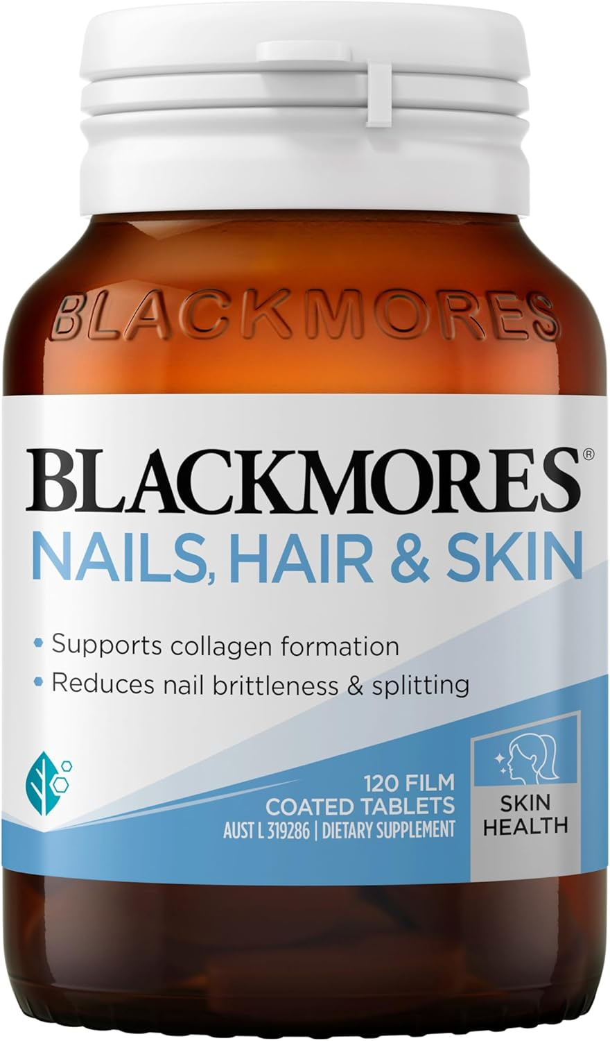 Blackmores Nails, Hair & Skin | Supports Collagen Formation | Provides Essential Nutrients for Healthy Nails, Hair and Skin |120 Tablets image number 2