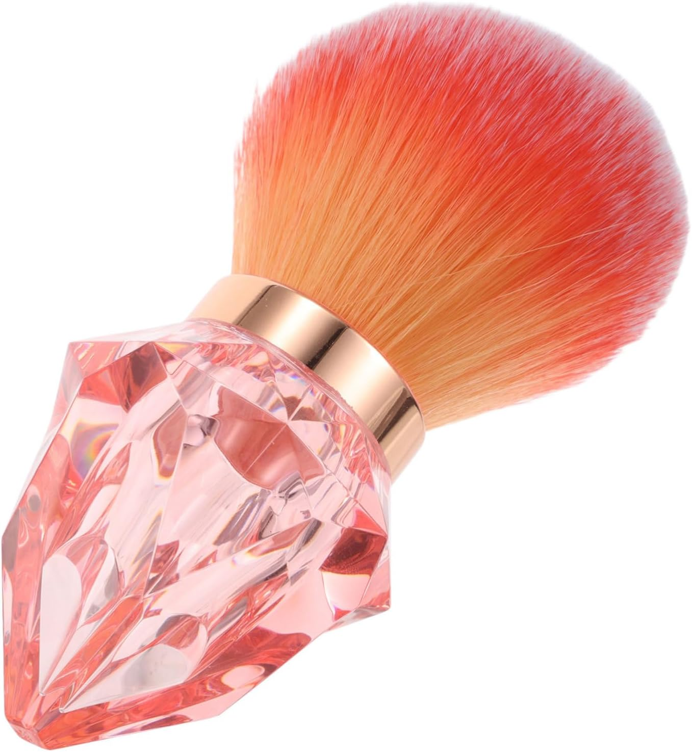 Beatifufu Nail Art Tools Soft Bristle Dust Brush Makeup Powder Applicator for Home Manicure Beauty Routine image number 1