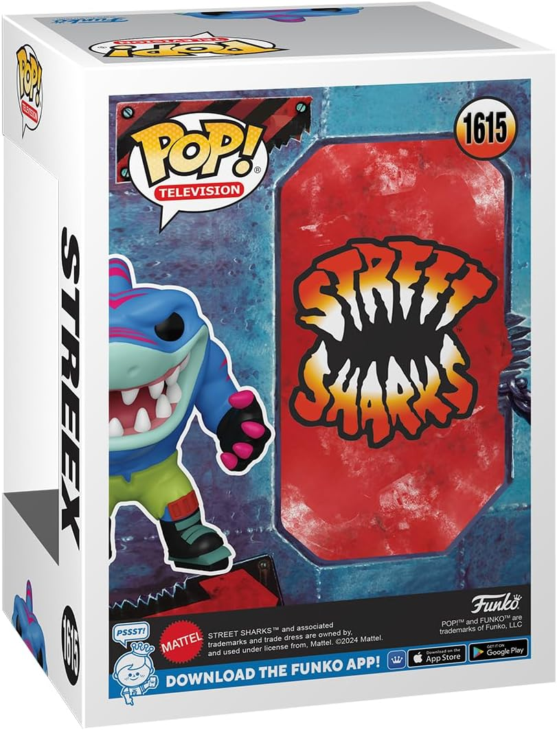 Funko Pop! Television: 90'S Capsule - Street Sharks Streex image number 5