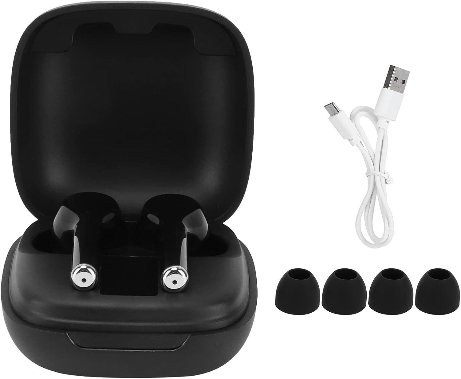 Bluetooth V5.0 Headset Noise Reduction Touch Control Sports Wireless Earphone Set for Sports Enthusiasts