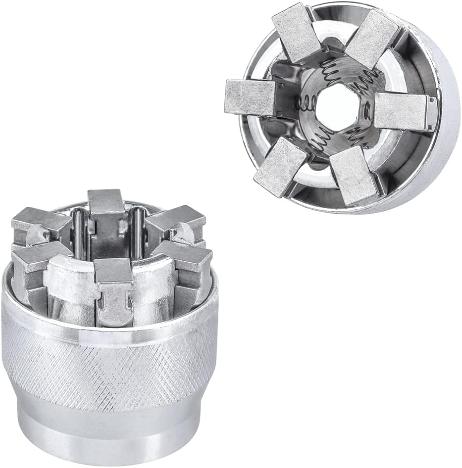 Yakamoz Adjustable Universal Socket Wrench,Adjustable Handle Drill Adapter, Adaptive All-Fitting Multi Drill Fits Standard 3/8 Inch Drive Wrench (10-19 Mm) Socket Tool image number 2