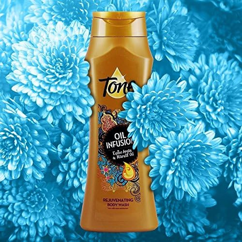 Tone Oil Infusion Exotic Argan & Marula Body Wash, 530Ml image number 1