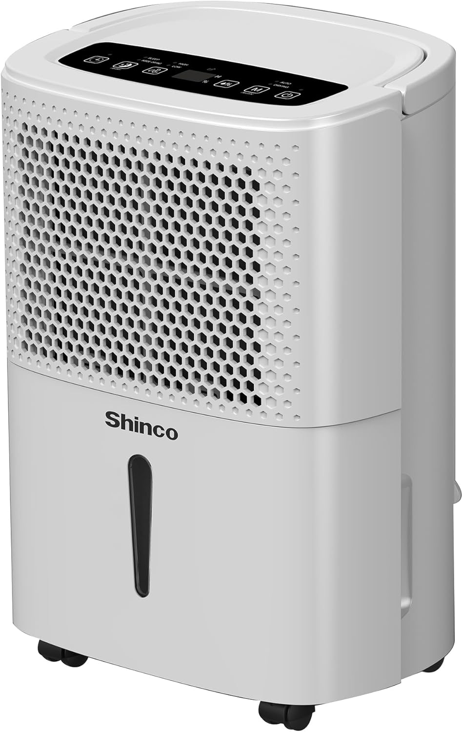 Dehumidifier,Shinco 12L Dehumidifier for Home,Portable Dehumidifier Moisture Absorber,Suitable for 20㎡ Living Room,Bathroom,Basement,Garage,Bedroom,1.8L Water Tank and Continuous Drainage image number 4