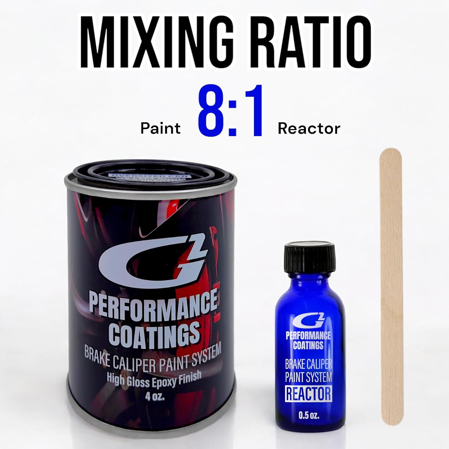 G2 High Temperature Brake Caliper Paint System Set Orange G2169 - Green image number 7