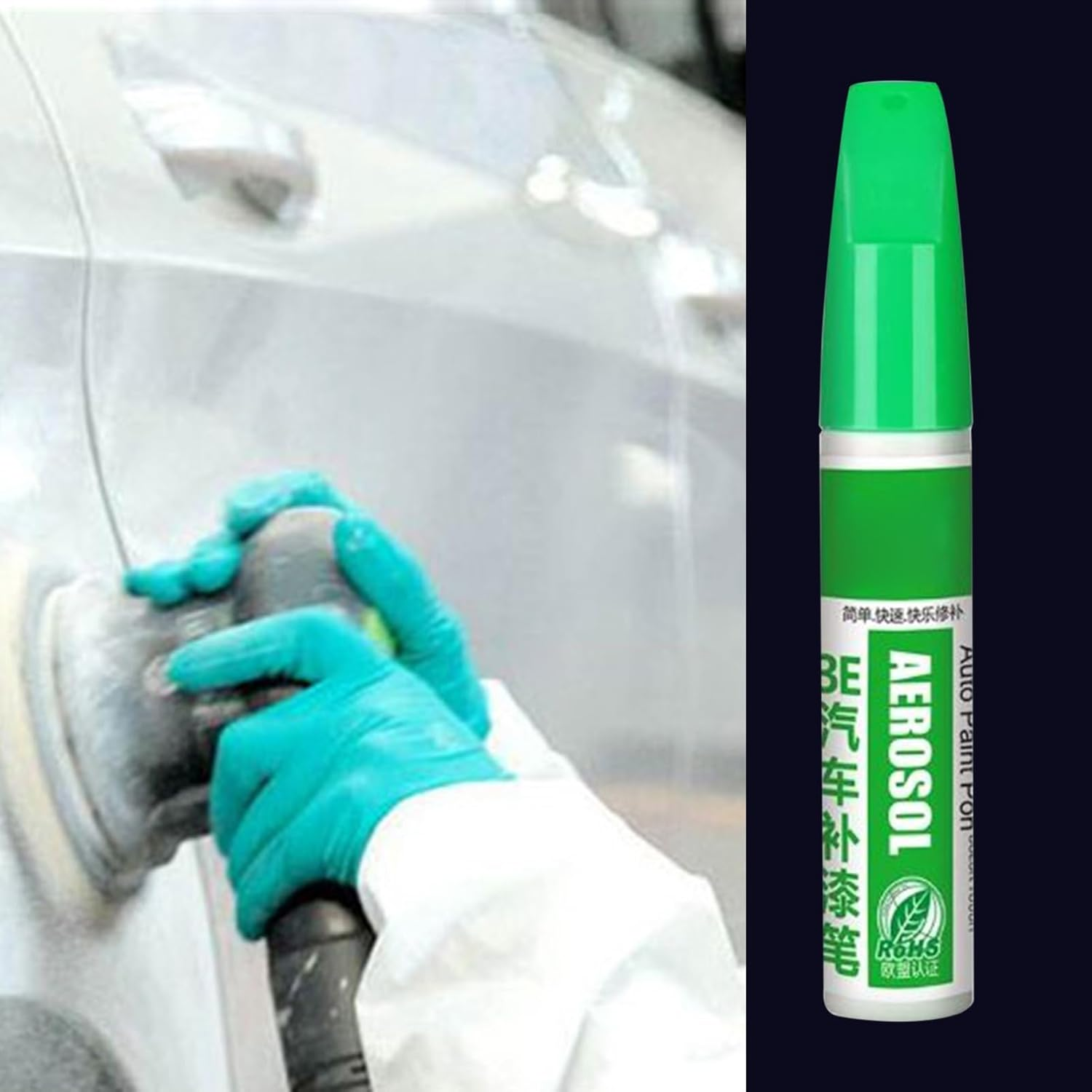 Auto Paint Repair Pen,Scratch-Filling Automotive Touch up Paint Pen | 12ML Markers Quick-Drying High-Adhesion for Truck Wheel Rim Metal Marking Wood Model Painting Art Crafts