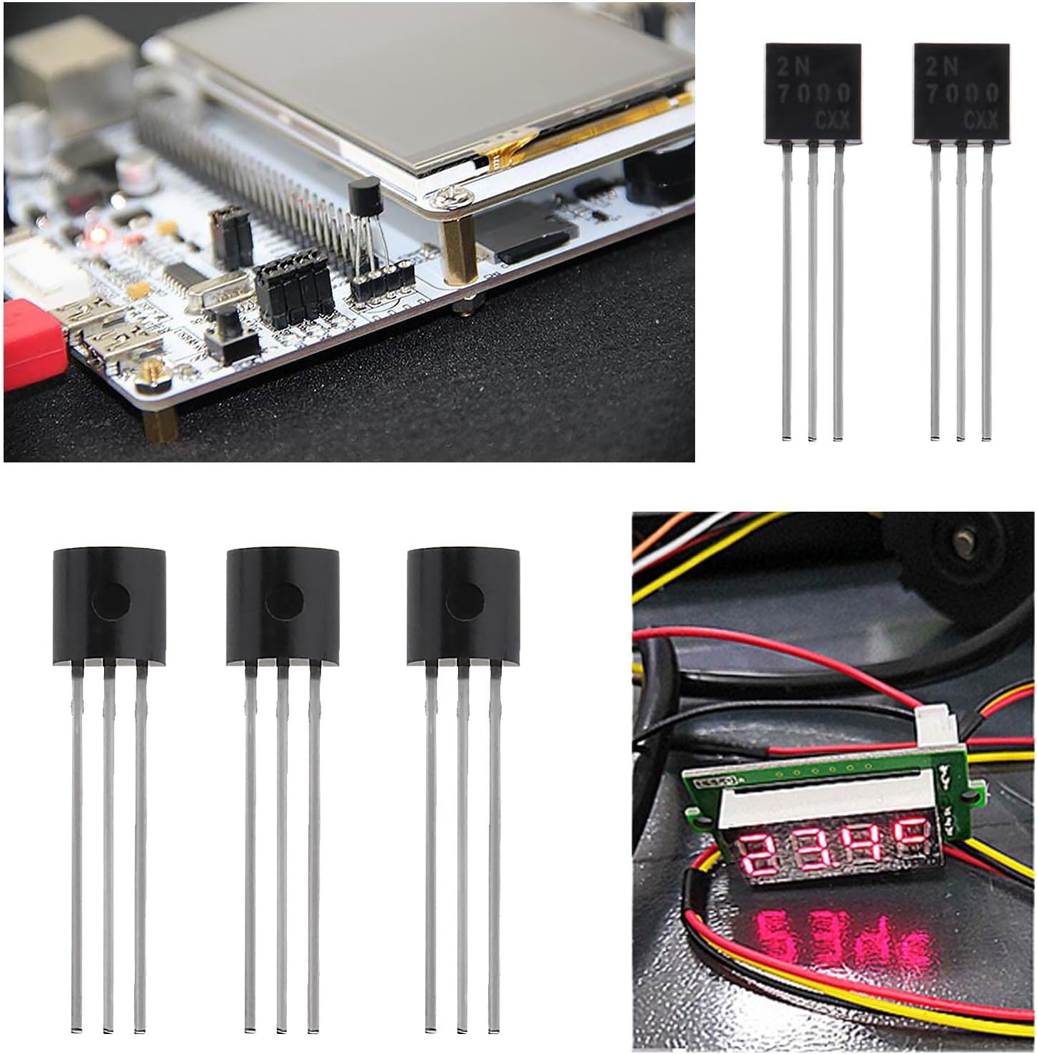 Emagtech 20Pcs FQP30N06L N-Channel Rectifier Power MOSFET Transistor 30A 60V TO-220 image number 2