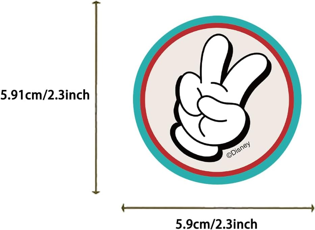 Mickey Mouse Stickers for Water Bottles 50 Pcs Cute, Waterproof, Beautiful and Fashionable Youth Stickers, Suitable for Cups, Phones, Bicycles, Guitars, Suitcases,Piano,Skateboard. image number 3