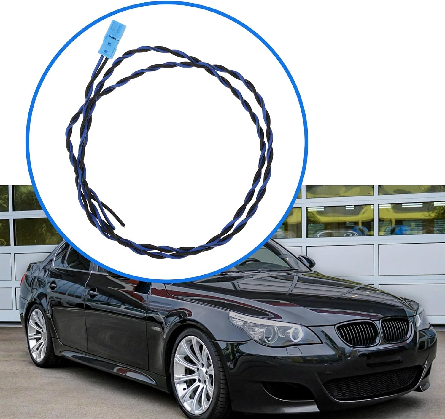 2PCS Car Dashboard Speaker Tweeter Cable Compatible with BMW F32 F30 F10 F20 E85 E90 E91 image number 1