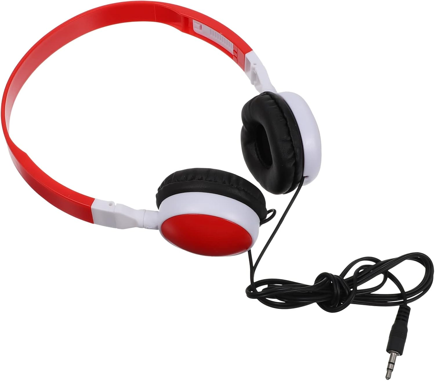 HOMSFOU Boys Girls Headphones with Cable Foldable Stereo Music Headset for School Home Travel Socket Earphones for Students and on the Go image number 4