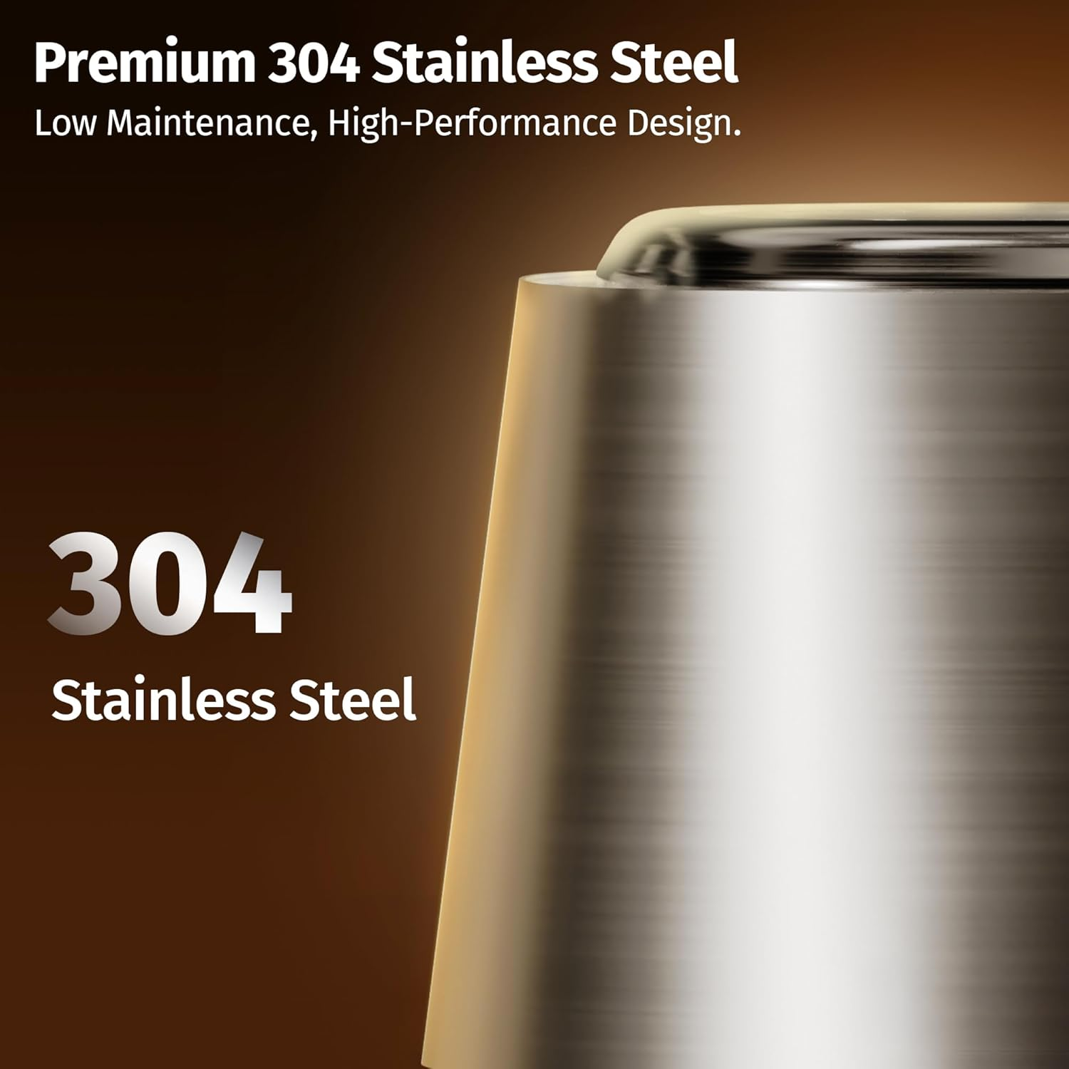 EAST OAK Fuoco Smokeless Tabletop Fire Pit | 3-In-1 Ash Pan | Portable Wood & Pellet Firepit | Stainless Steel | 120% More Efficient Burn | Backyard, Patio & Camping | Easy Ignition & Compact Design image number 2