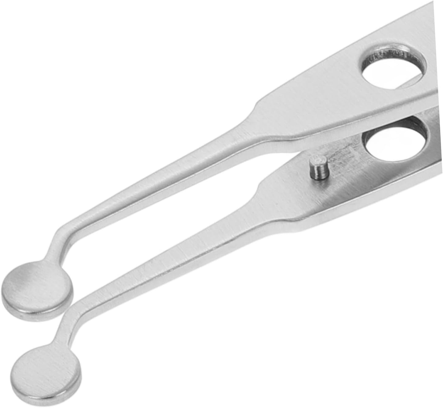 Meibomian Gland Expressor Tweezers with round Tips for Eyelid Massage and Stye Removal Eyelid Forceps Comfortable Fit for Men and Women Easy to Clean image number 3