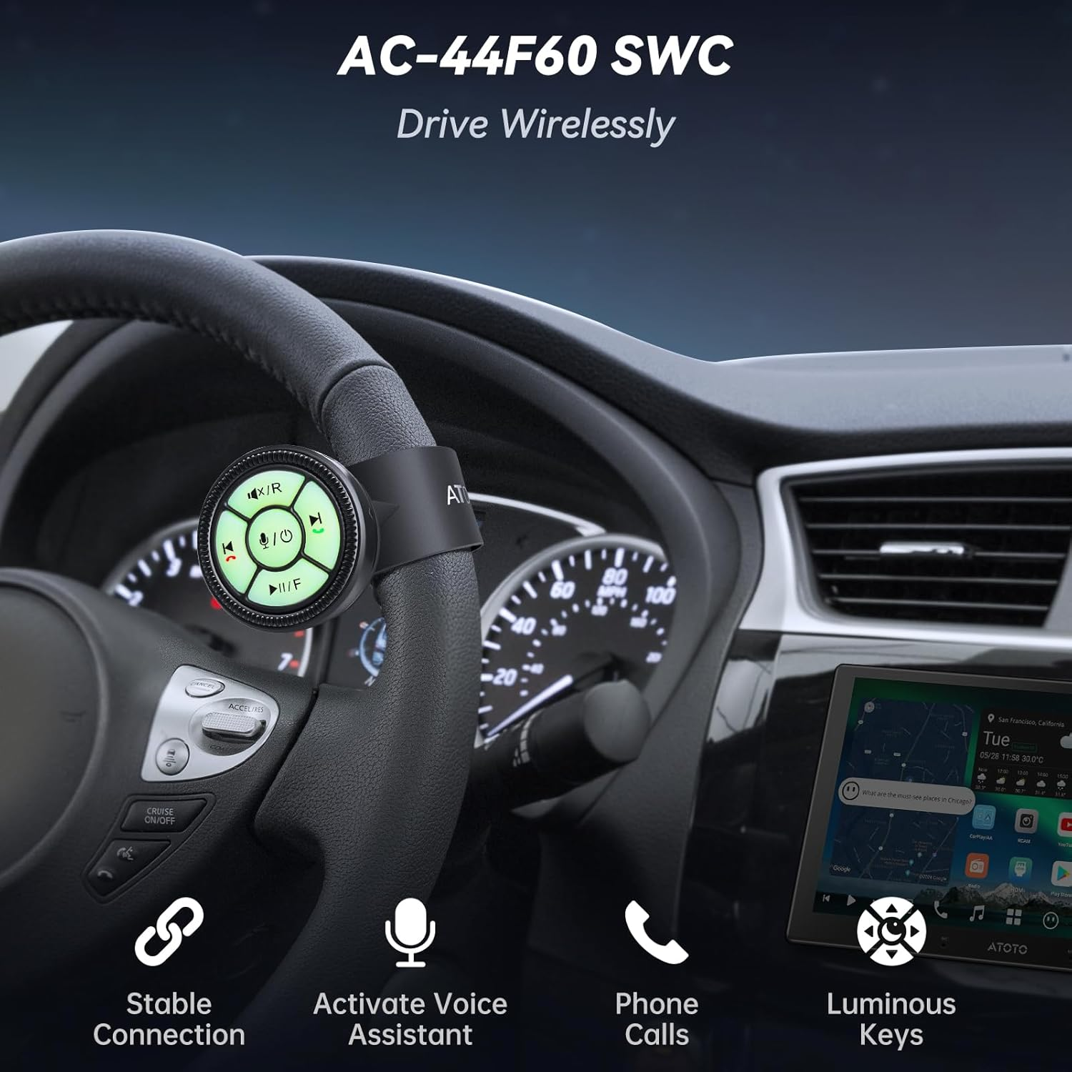 Watchband Style Multifunctional Wireless Remote That Supports Voice Command, Luminous Keys,Abs+Pc Material (Reliable from -45&deg;C to +85&deg;C),Easy Installation,Only Compatible with X10 image number 5