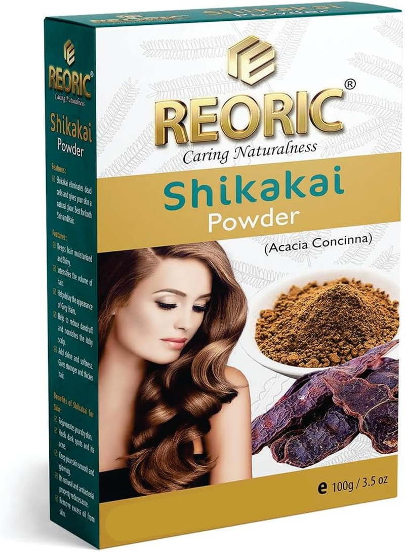 Reoric Amla Reetha Shikakai Bhringraj Hibiscus Mehendi Orange Peel Powder |Ritha|Soap Nuts for Hair |Amla Powder |Indian Gooseberry Powder |Shikakai Powder |Bhringraj Powder |Henna Powder |(700G, Pack