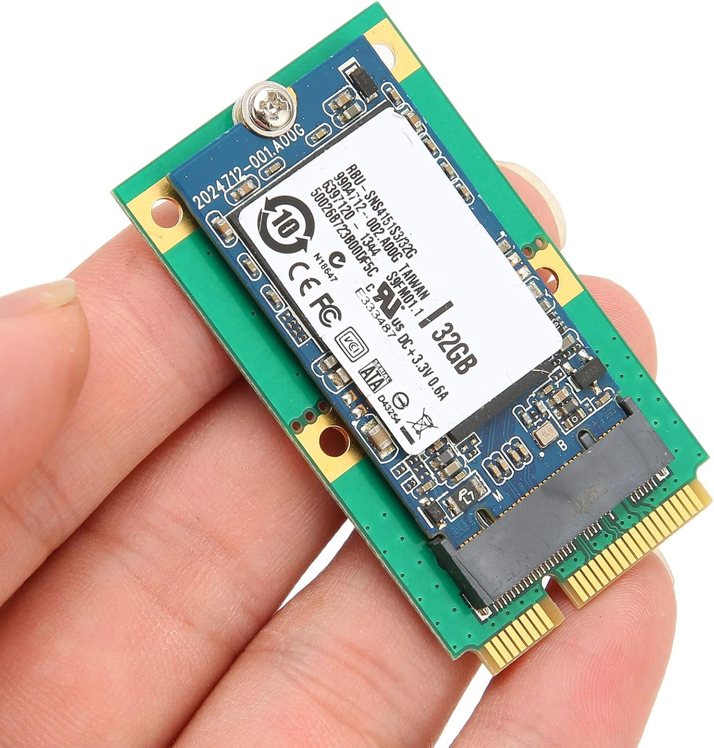 M.2 Hard Drive, Small M.2 SSD Easy Installation Plug and Play PCB for Desktop (32GB) image number 2