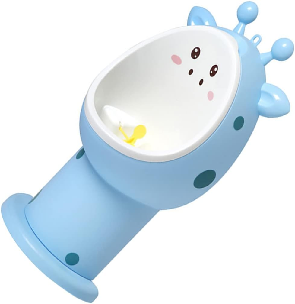 Generic Toddler Boys Urinal Standing Potty Training Toilet with Adjustable Height and Pinwheel Aim Assistant for Easy Cleaning image number 3