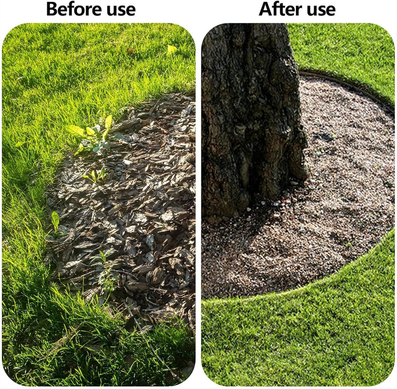 Garden Weasel Edger, Manual Half Moon Lawn Edger with T Handle, Edger Tool for Cutter, Sod, Lawn Maintenance in Gardening and Farming image number 4