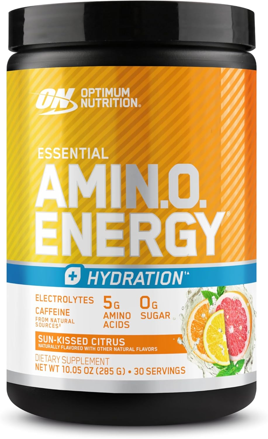 OPTIMUM Nutrition Amino Energy, Sun-Kissed Citrus, 30 Servings, 285G