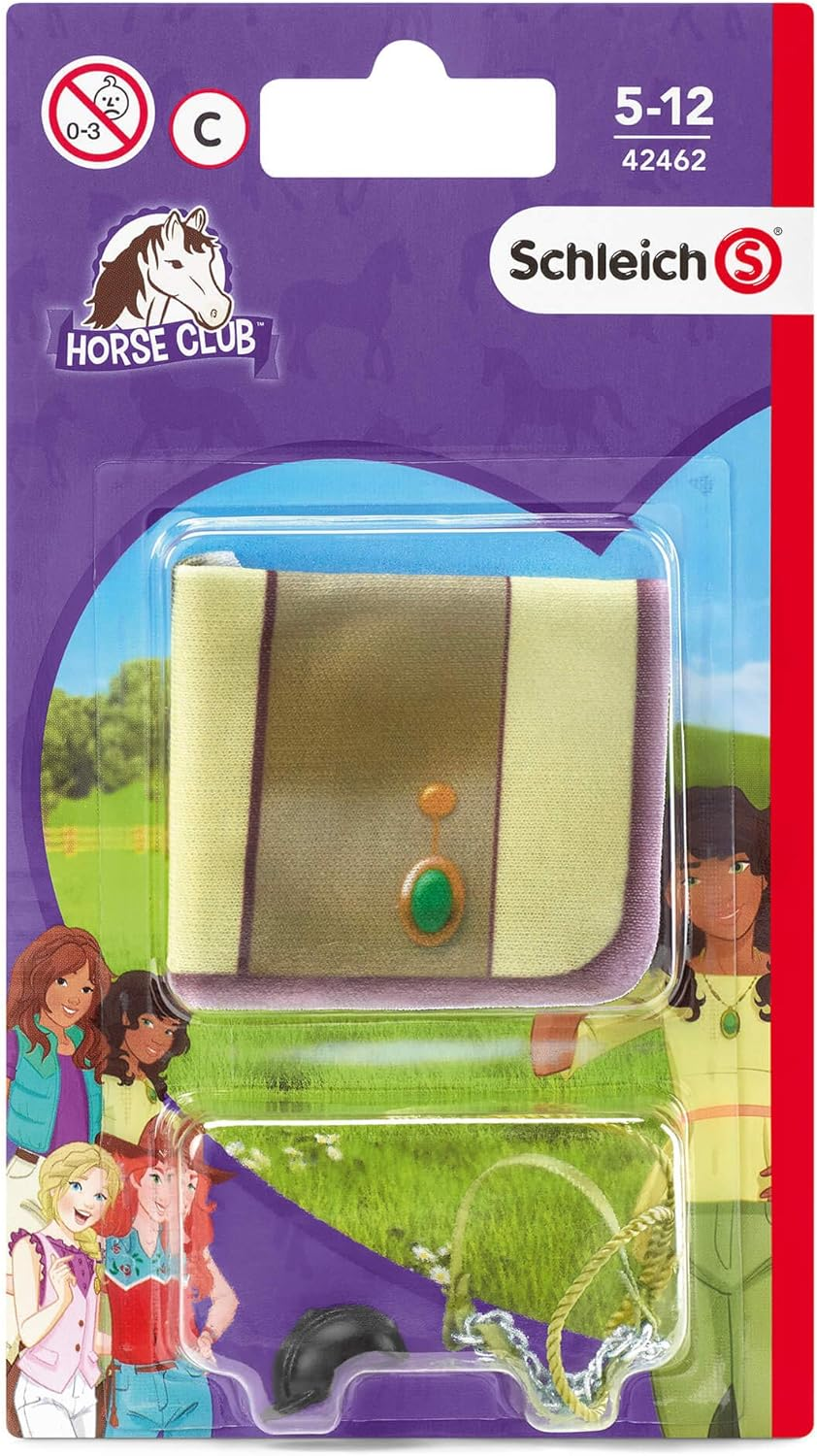 Schleich Blanket & Halter Sarah & Mystery, Horse Club-Blanket & Halter Sarah & Mystery, Colored image number 1