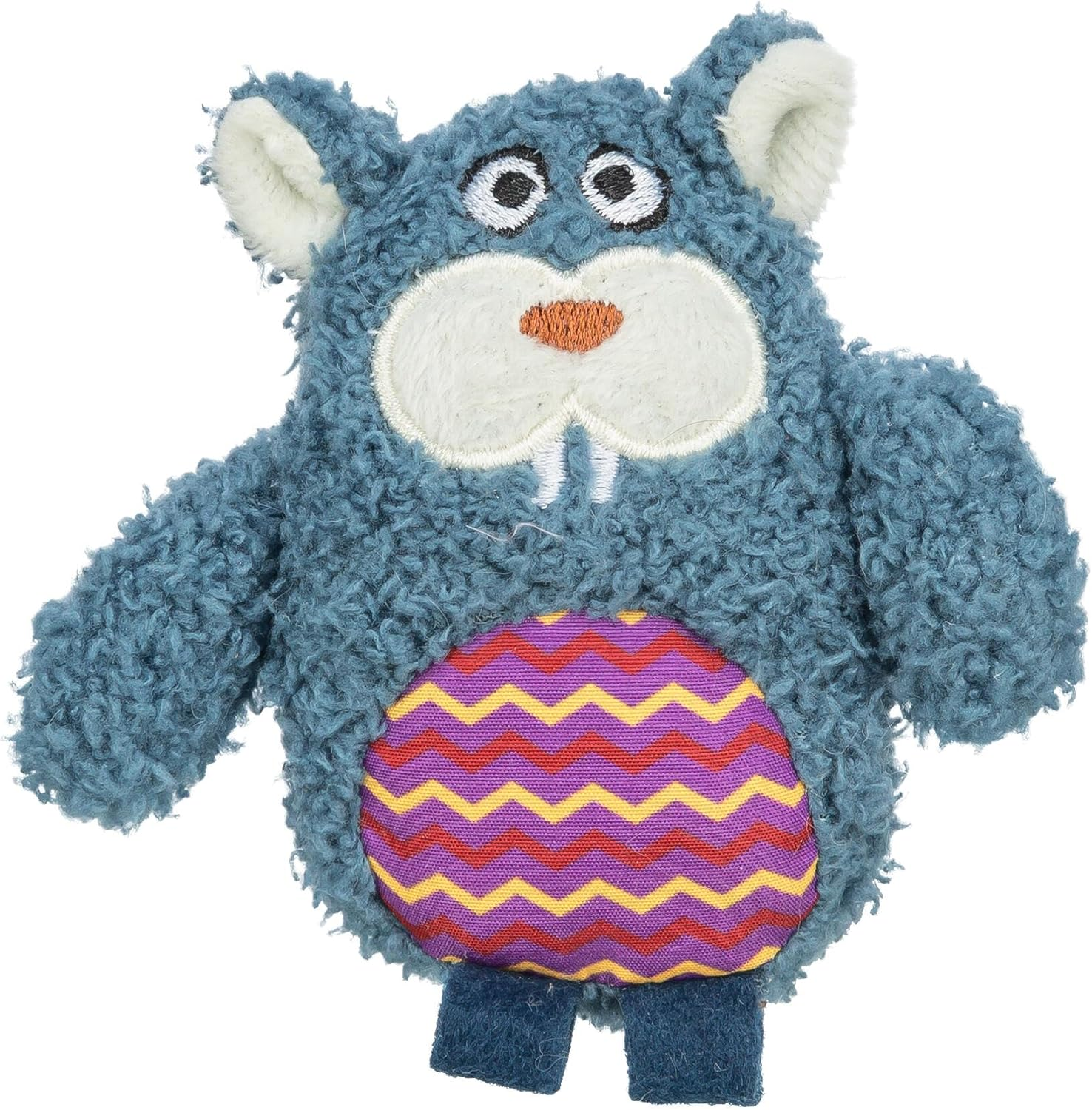 Trixie Plush Monster Toy for Cats, 11 Cm, Soft Cat Toy for Shared Play and Fun - 45465 image number 1