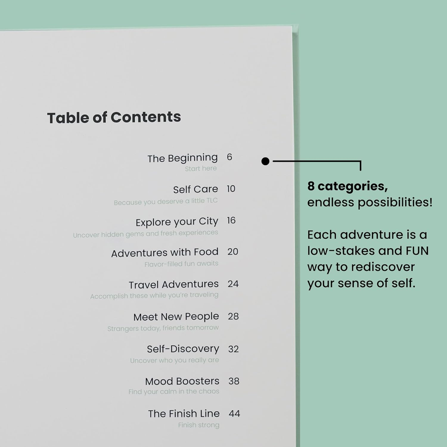 Solo Edition &ndash; 30 Scratch-Off Self-Discovery Adventures | Self-Care & Mindfulness Book for Adults | Personal Growth, Gratitude Journal, & Breakup Recovery Gift