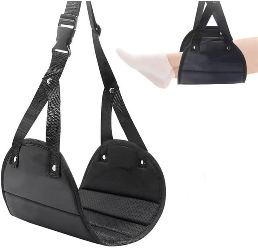 Portable Footrest Sling Car Rest Footrest Travel Rest Feet image number 5