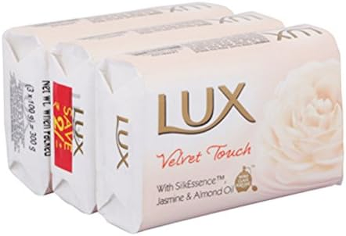 Lux Velvet Touch Soap Bar 3 X 100Gm