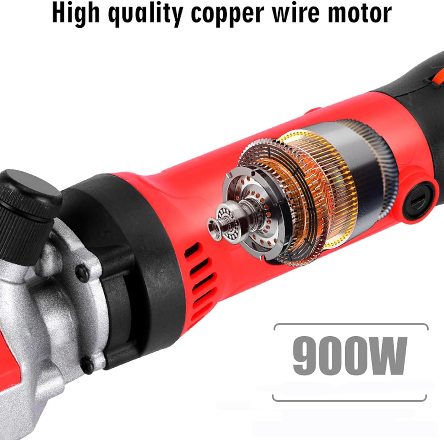 900W Sheep Shears, Professional Electric Sheep Shearing Clippers, 6 Speed Heavy Duty, Farm Livestock Grooming Kit for Thick Coat Animals image number 2