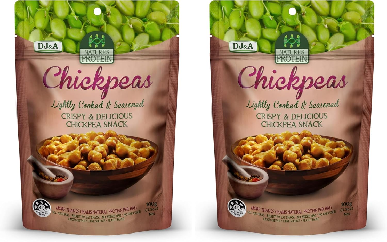 DJ & a Nature'S Protein Chickpeas 100 G image number 1