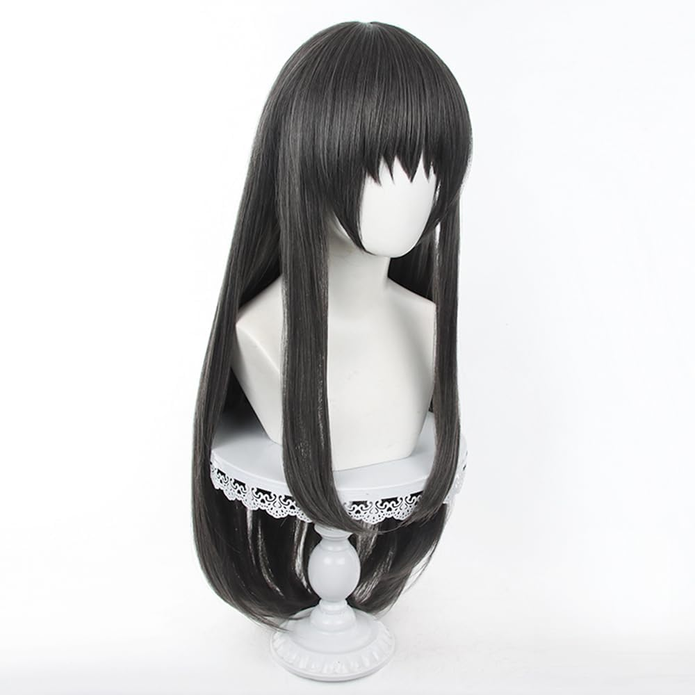 HAMISH Akemi Homura Wig Cosplay Wig with Wig Cap Heat Resistant Synthetic Hair for Manga Anime PMMM Role Play for Festival, Holiday, Cosplay Party, Comic Exhibition - Miki Sayaka image number 4