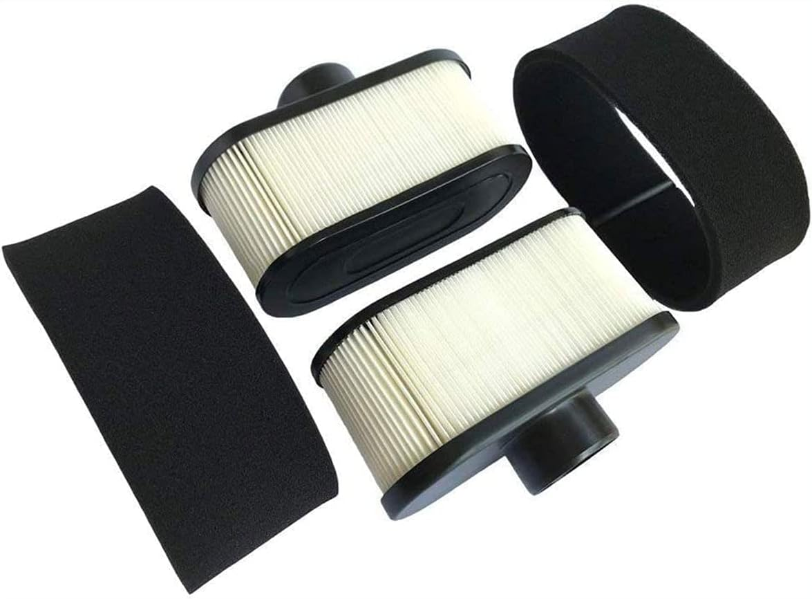 HEYZLASS 2Pack 11013-0752 11013-0726 Air Filter, for Kawasaki FR651V FR730V FR691V Engine Air Cleaner, Lawn Mower Air Filter, plus 11013-7046 Pre Filter image number 2