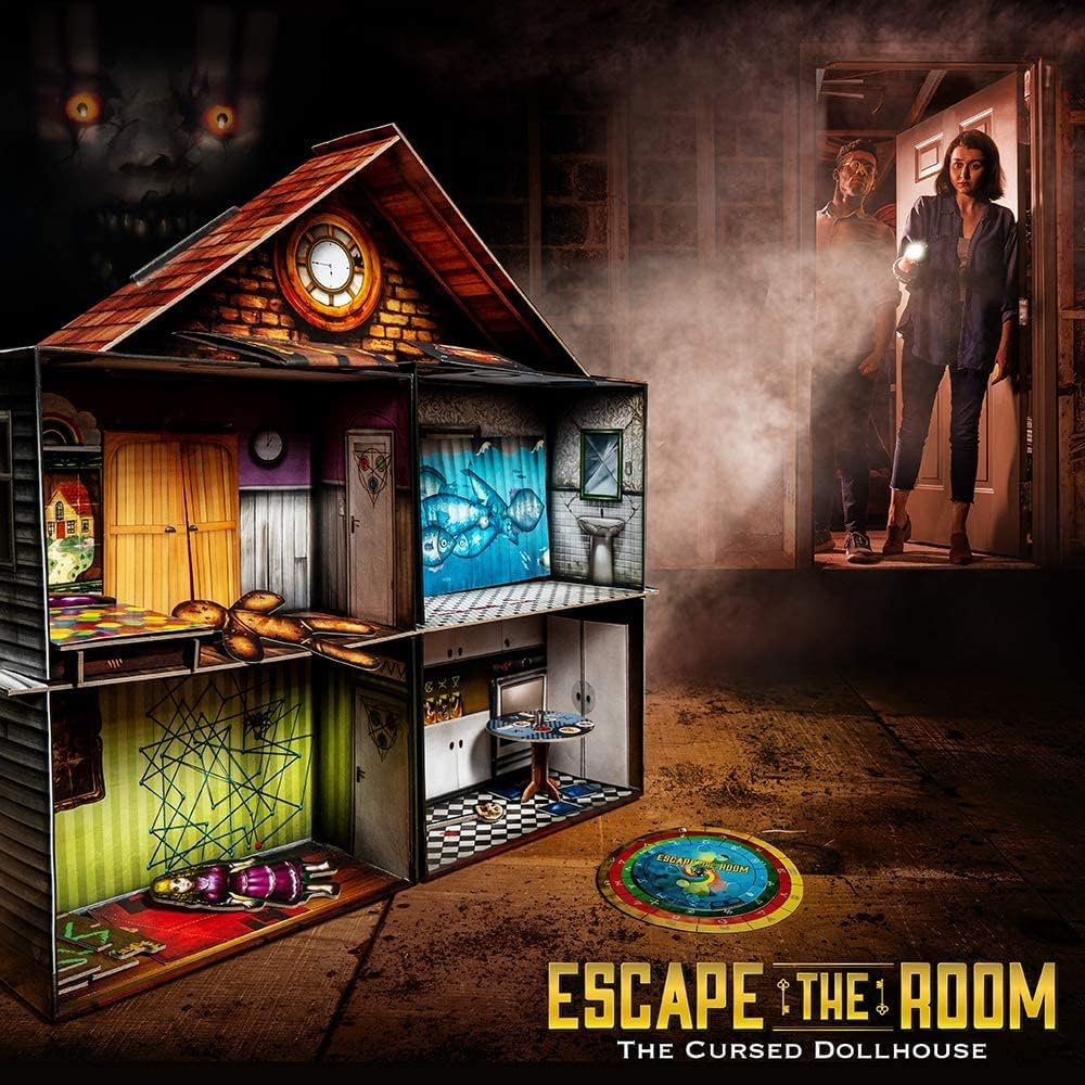 Thinkfun Escape the Room: the Cursed Dollhouse image number 1