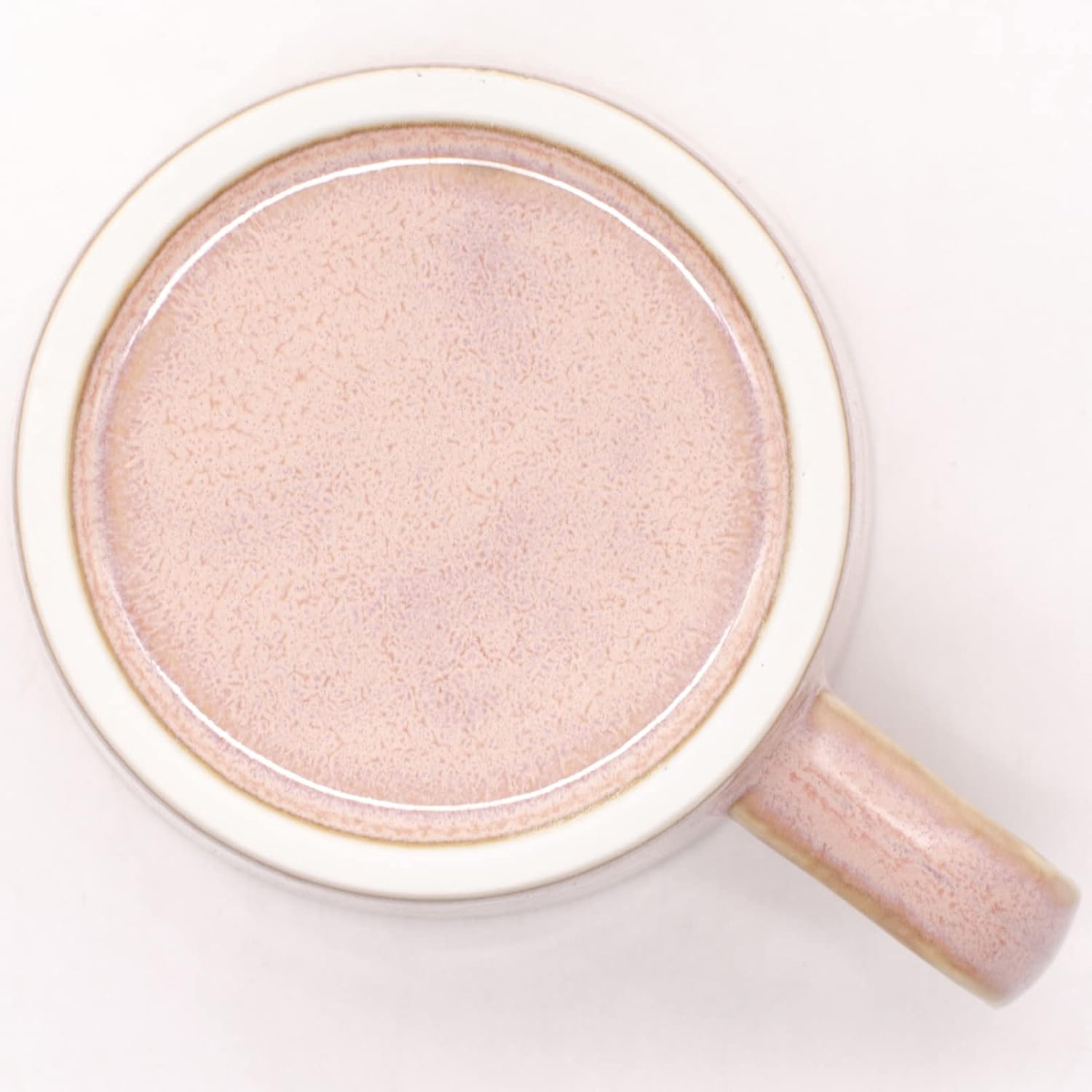 Aito 517066 Natural Color Ceramic Mug, Large, Approx. 11.8 Fl Oz (320 Ml), Pink, Simple, Lightweight, Mino Ware, Dishwasher, Microwave Safe, Present, Made in Japan