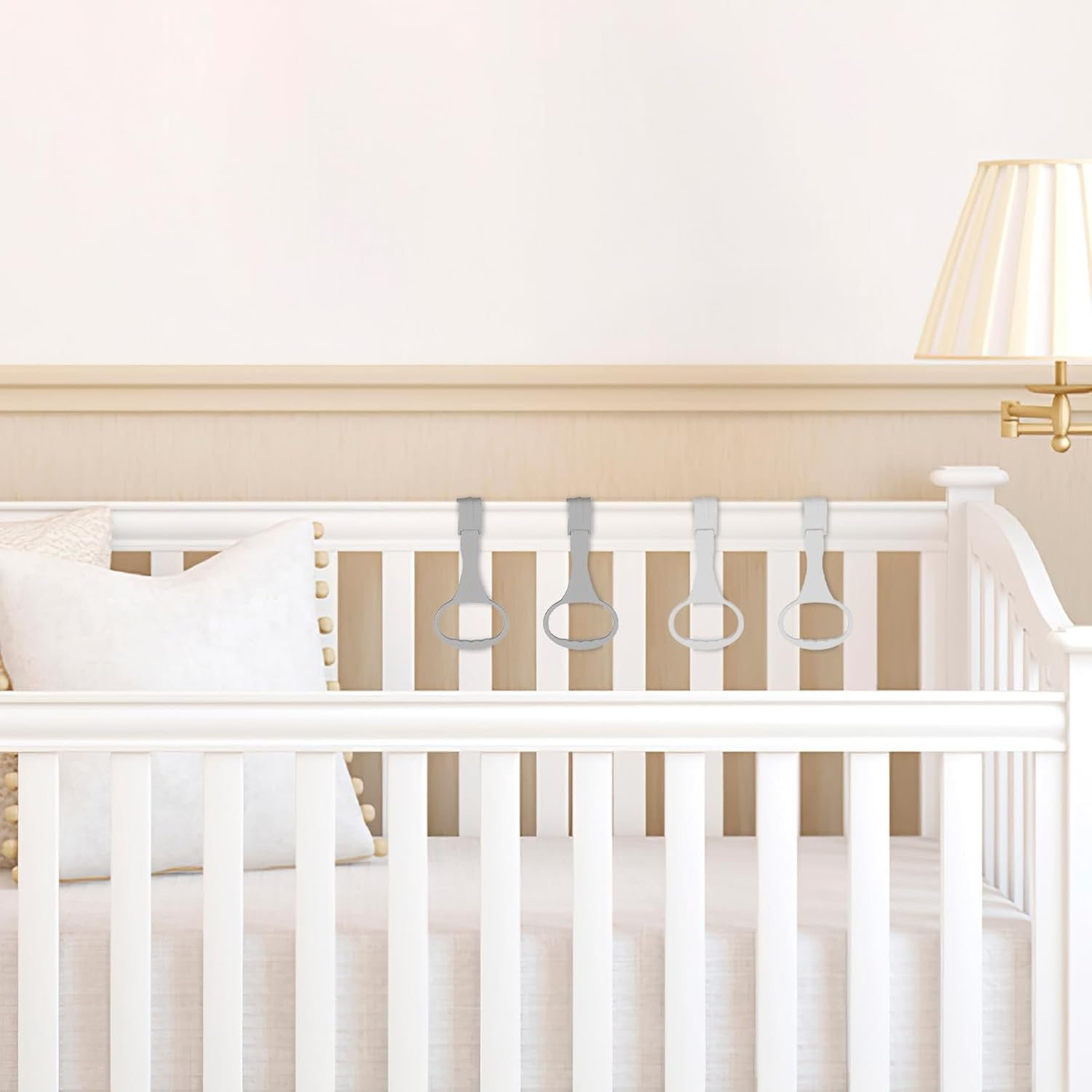 Wesleyyy Baby Play Pen Pull up Handles | Baby Walking Training Rings,Standing Assist Handles for Boys Girls Aged 6-36 Months, Walking Training Tool image number 2