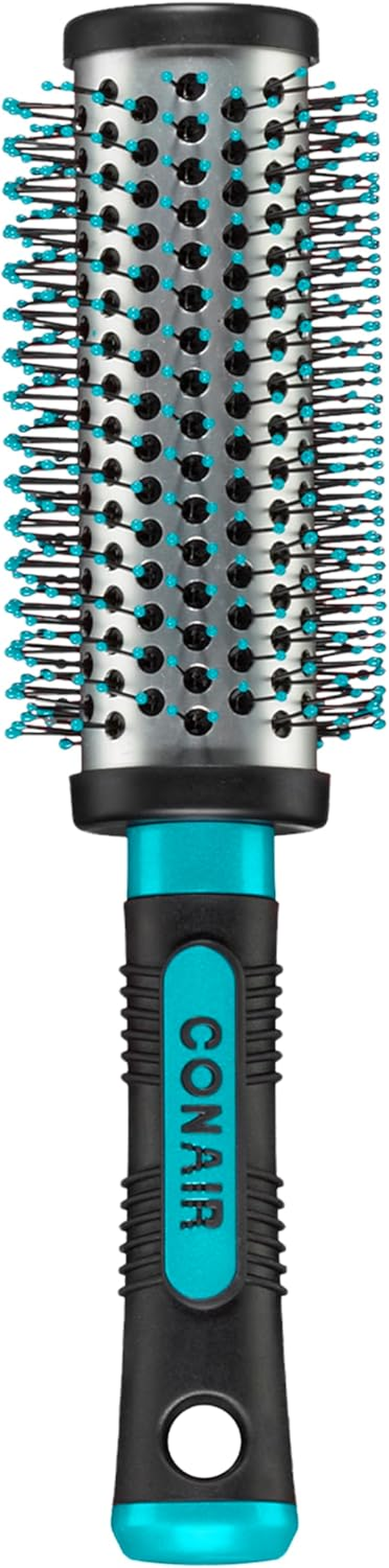 Conair Salon Results round Hair Brush - Hair Brush Blow Dryer - Large round Brush for Blow Out - Nylon Bristles - Curly Hair Brush - Hair Brushes for Women - Hair Brushes for Women image number 6