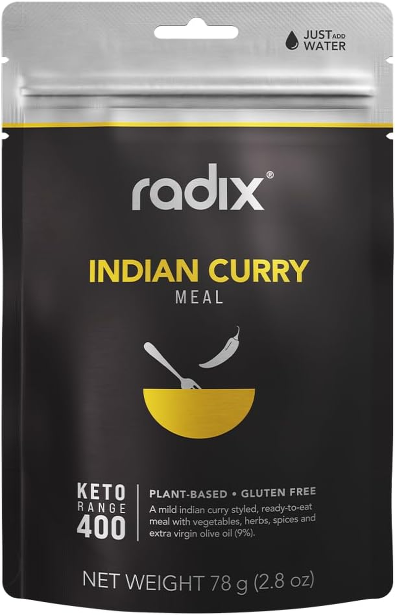 Radix Nutrition KETO 400Kcal Meal, INDIAN CURRY 78G image number 4