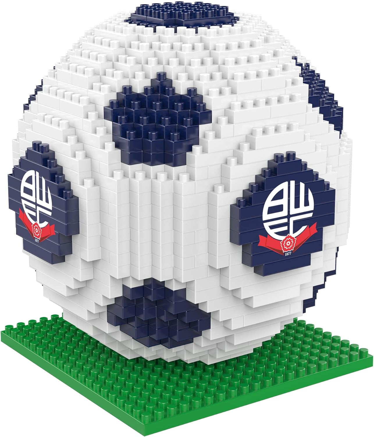 FOCO Officially Licenced Bolton FC BRXLZ Bricks 3D Football Toy Model image number 1