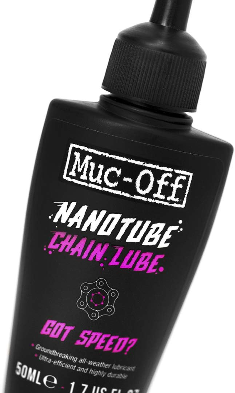 Muc-Off Nanotube Chain Lube, 50 Millilitres - Ultra-Efficient and Highly Durable Bike Chain Lubricant - for Racing Performance in All Weather image number 4