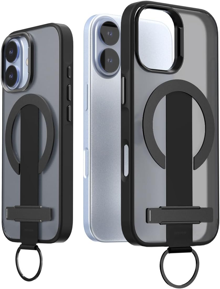 Araree Ar27977I17 Iphone 17 Case, Hybrid Shockproof, Magsafe Compatible, MIL Standard, Air Cushion, Anti-Slip Bezel, Embedded Magnet, Strap Hole, Easy to Put on and Take Off, Precision Design, White