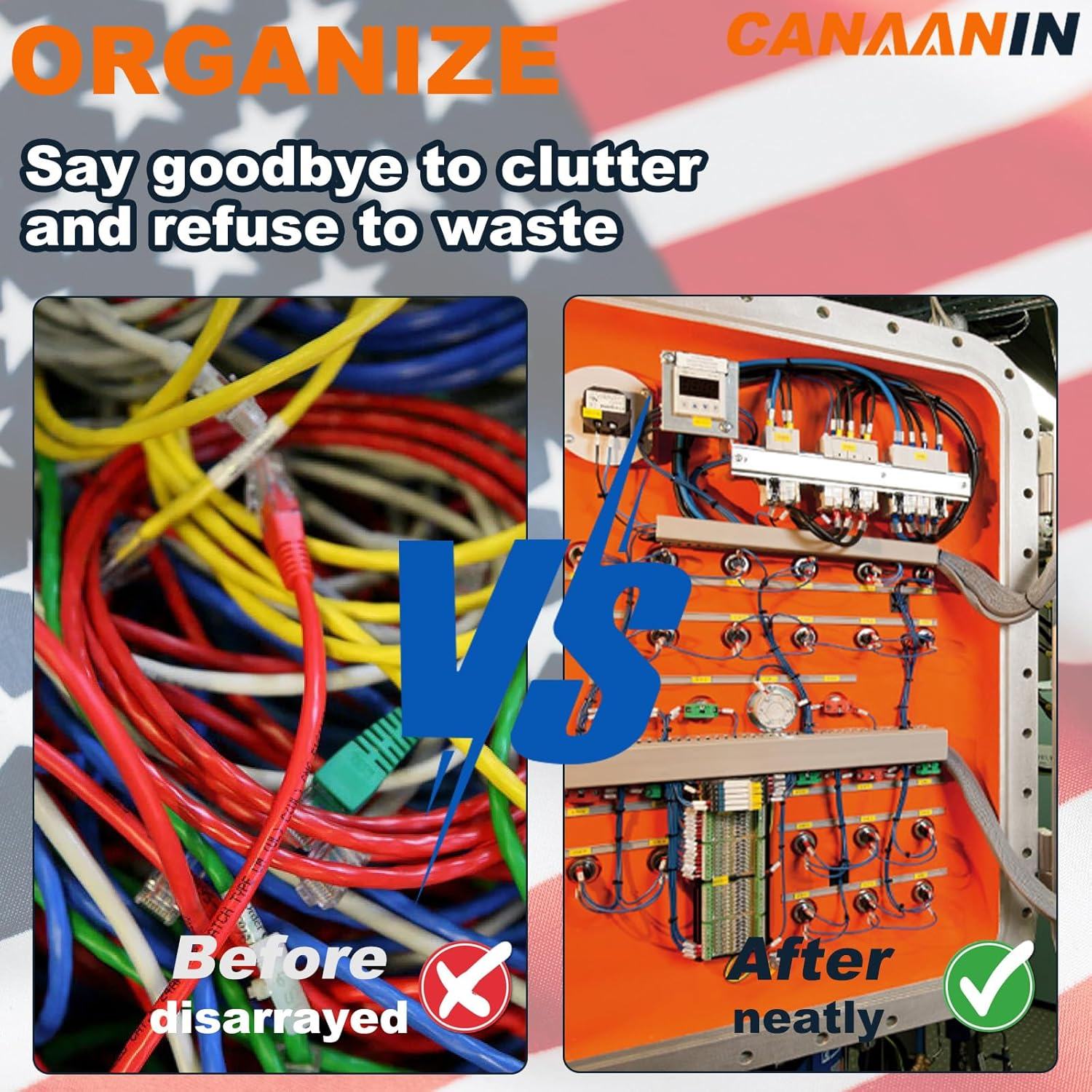 CANAANIN Magnet Zip Tie Mount Magnetic Zip Ties Mount Holder Strong 1-Second Magnetic Snap Installation Heavy-Duty Cable Tie Mounts for Car Boat Workshop Industrial Black 10Lbs (36 Piece) image number 5