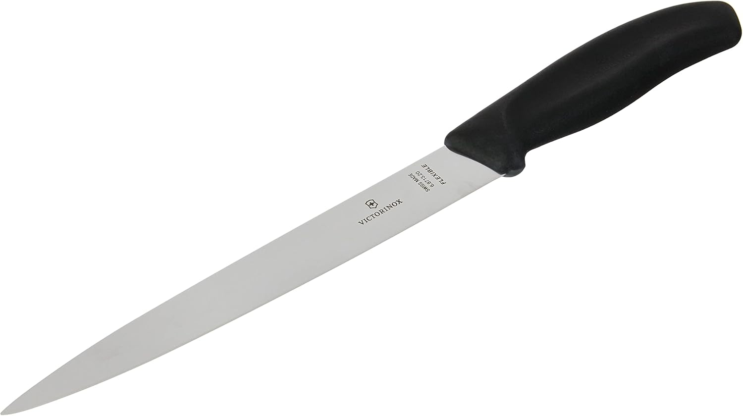 Victorinox Swiss Classic Wide Flexible Blade Filleting Knife, Black, 6.8713.20B image number 3