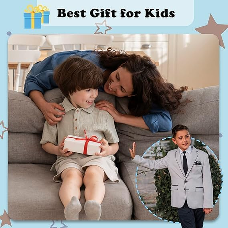 1Pcs Boys Ties Solid Color Boy'S Necktie Pre-Tied Adjustable Neck Strap Tie for Wedding Graduation School Uniforms image number 6