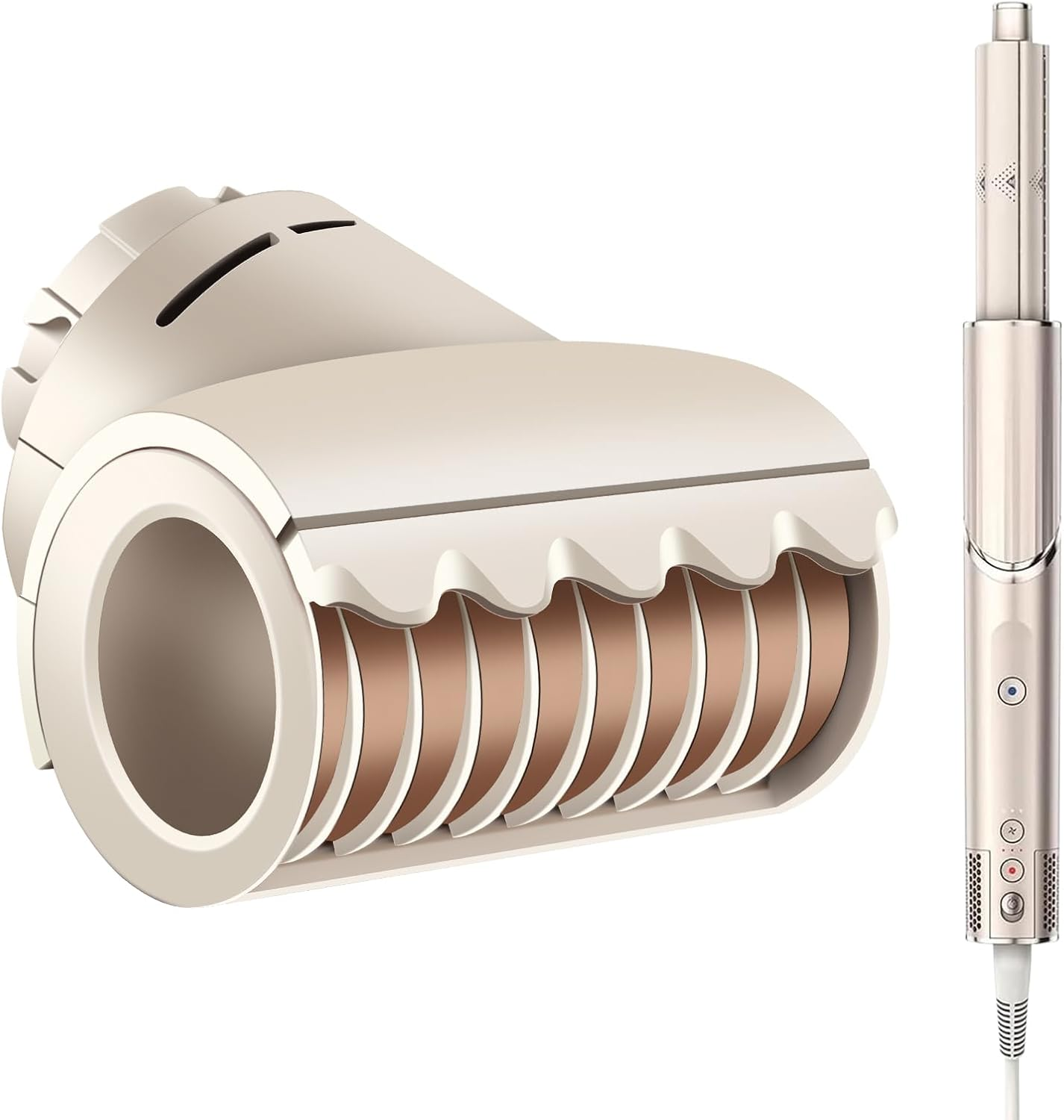 Finishing Tool for Shark XSKHD4PA Flexstyle Attachment Styling System, Hair Styling Tool, Smooth Flyaways image number 2